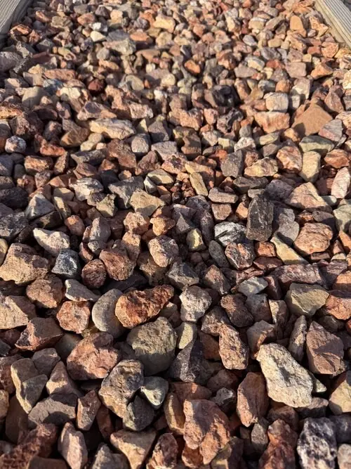 1 inch All Seasons landscape rock, close up